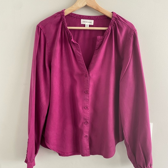 Cloth & Stone Women’s Button Down Sz. Medium - Picture 1 of 5